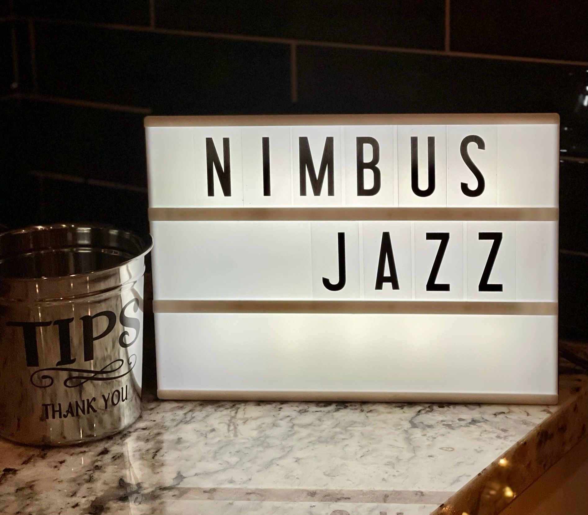 Nimbus Jazz performing for an audience